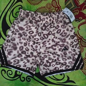 NWT ADIDAS CRAZY LITE CHTA  Animal Print Basketball Shorts, SIZE XS